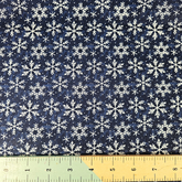 Christmas Snowflakes Prints 100% Cotton 112cm Wide Digitally Printed Fabric for Crafting, Sewing, Patchwork, Dressmaking